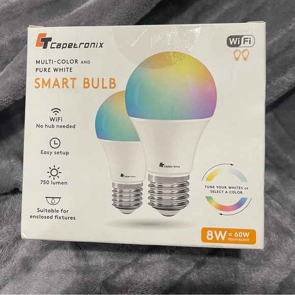 Alexa Light Bulb, LED Light Bulb, Smart Bulb, Work with Alexa‎ Google Echo Dot - Picture 1 of 4